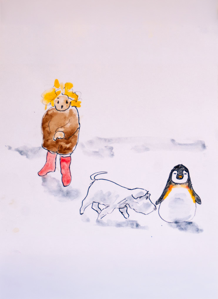 Illustratie bij Het Grote Avontuur van Maudje en Bubbels